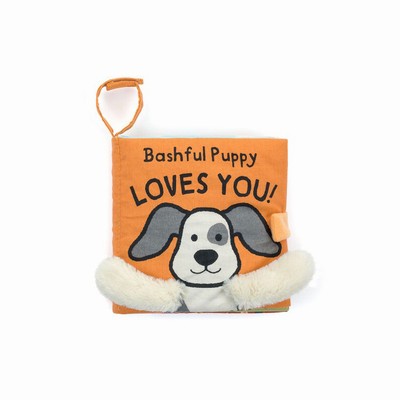 Jellycat Bashful Puppy Loves You Books UK | 43250VCIB